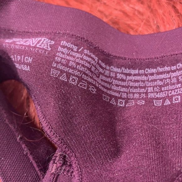 3/$35 Pink by VS Chillest Wrapper Panties Thong - Picture 7 of 7